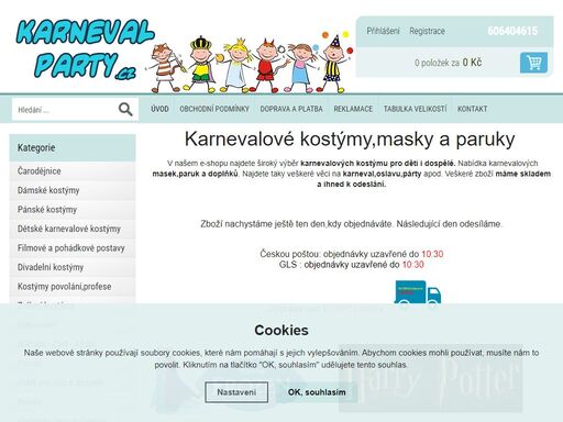 www.karnevalparty.cz