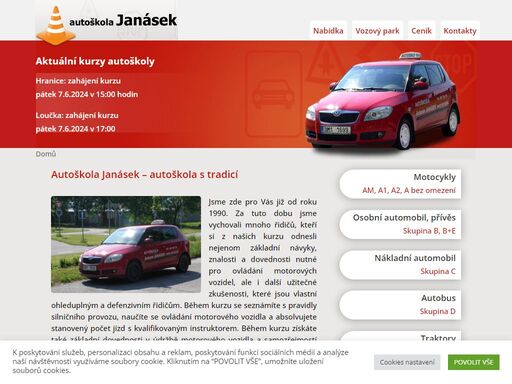 www.autoskolajanasek.cz