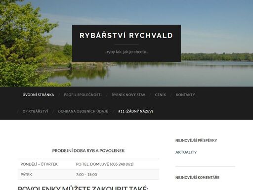 www.rybarstvirychvald.cz