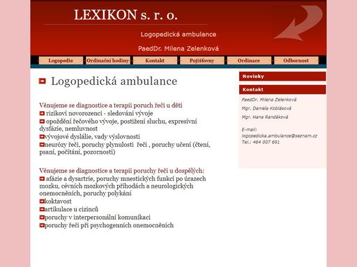 www.logopedicka-ambulance.ic.cz