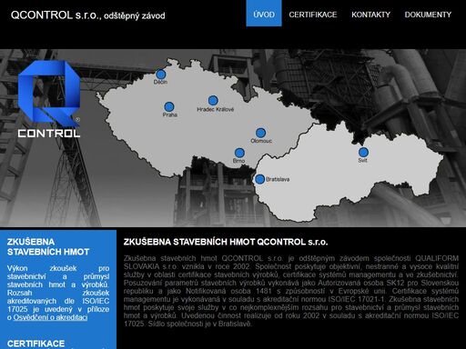 qcontrol s.r.o., odštěpný závod