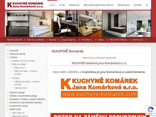 kuchyně komárek jana komárková s.r.o. zábřeh navrhujeme interiéry, vyrábíme kuchyňské linky na míru, vestavěné skříně, postele, obýváky, dětské pokoje, podlahy, ložnice, kanceláře. 