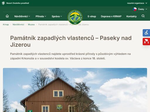 krnap, krkonošský národní park oficiální internetové stránky správy krkonošského národního parku