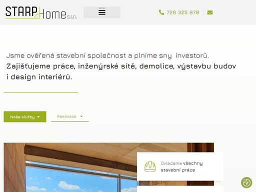 stavební společnost, zemní práce a demolice staveb, beroun, služby