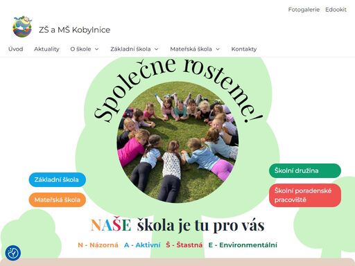 oficiální stránka základní a mateřské školy kobylnice