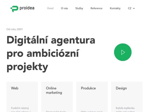 přes 11 let zkušeností, 210 spokojených klientů a více než 400 úspěšných projektů v oblasti tvorby webových stránek a grafického designu.