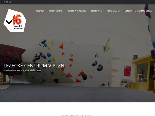 nové lezecké centrum v16 v plzni - bouldrofka, stěna pro výkonnostní lezení, kampusy, lezecké kurzy pro děti, kurzy pro dospělé, jóga, společenské akce