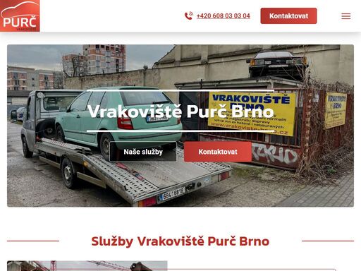 vrakoviště brno - likvidace vozidel - zajistíme ekologickou likvidaci vozidel, prodej náhradních dílů. autovrakoviště brno - 608 03 03 04