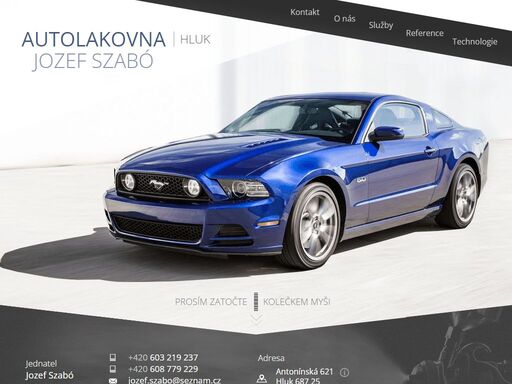 autolakovna hluk - jozef szabó, lakování automobilů, opravy a lakování jednotlivých dílů