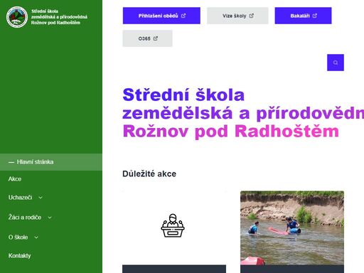 střední škola s více než 120letou tradicí, fakultní škola vysoké školy báňské – technické univerzity ostrava. součástí školy je školní statek a dílny, školní zookoutek zaměřený na chov exotických zvířat, botanická zahrada a úly se sedmi včelstvy.