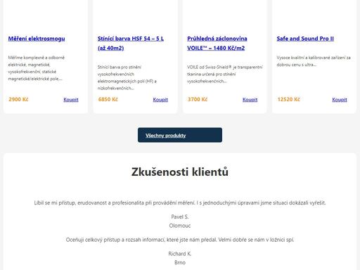 elektrosmog - měření vysokého napětí, vysílačů mobilních telefonů, rozvodů elektřiny, domácí wifi, internetu vzduchem, 5g, dect telefonů, radarů
