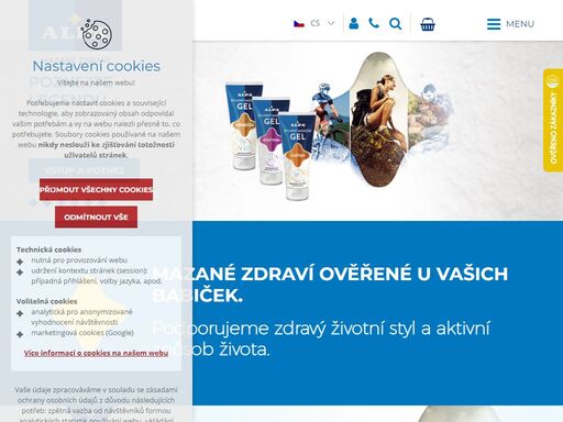 podporujeme zdravý životní styl a aktivní způsob života. široká nabídka tradičních masážních přípravků a kosmetických produktů.