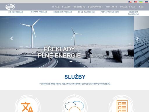 není překlad jako překlad. pomozte nám pochopit, co zamýšlíte. rádi vám pak vyhovíme.