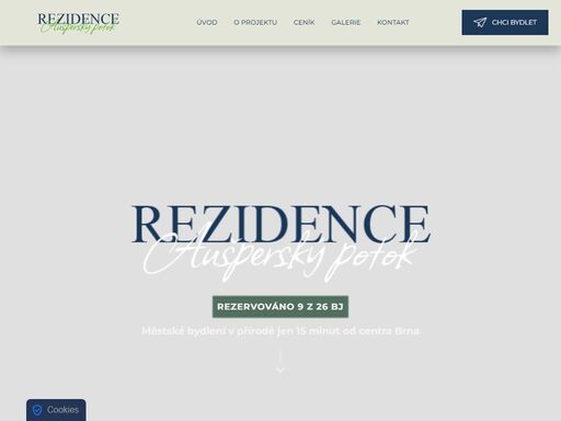 rezidence aušperský potok nabízí moderní developerský projekt 15 min od brna, kombinující bydlení v přírodě s kvalitními materiály a skandinávským stylem. ?