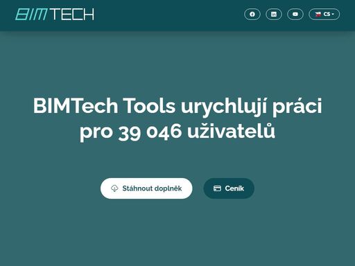 vyvíjíme revoluční nástroj pro projekční programy. stáhněte si bimtech tools zdarma a objevte jeho výhody. projektování nebylo nikdy jednodušší.