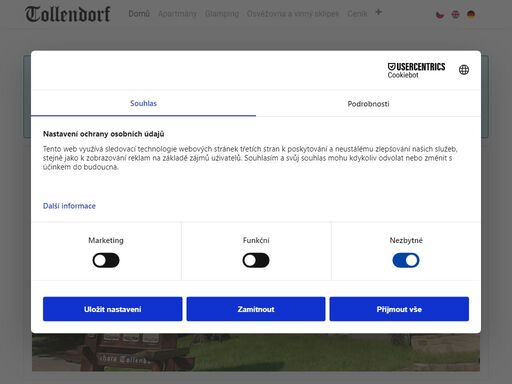 rádi bychom vás přivítali v našem malém rodinném penzionu zvaném chata tollendorf nacházejícím se v osadě rozhled u malebného městečka jiřetín pod jedlovou v severních čechách.