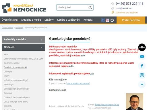 kroměřížská nemocnice a.s.