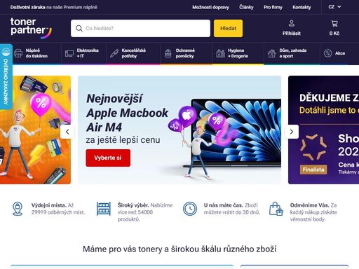 ? všechny tonery a cartridge. ? 130 000 kusů skladem ? 98% objednávek expedujeme ten samý den. ? ochotně vám ihned poradíme přes telefon a chat.