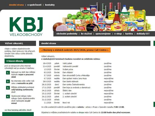 kbj velkoobchody