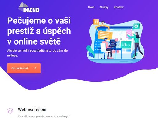 tvorba a správa internetových stránek