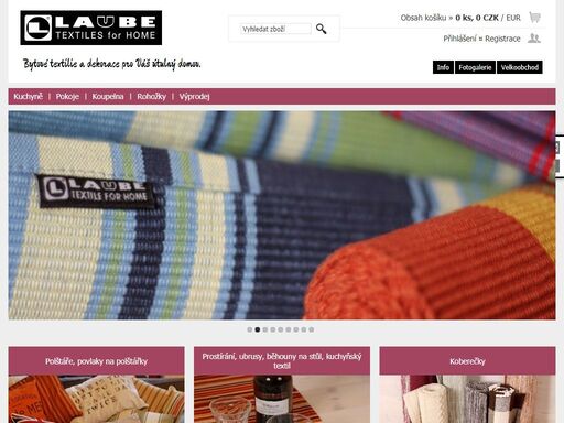nabízíme bytový textil. prodáváme koberečky, povlaky na polštářky, prostírání