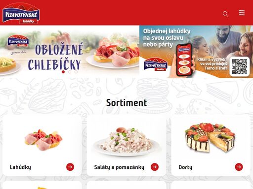 výrobna vltavotýnských lahůdek je rozdělena podle vyráběného sortimentu na studenou kuchyni, cukrárnu a teplou kuchyni. ochutnejte naše lahůdky.