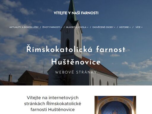 římskokatolická farnost huštěnovice