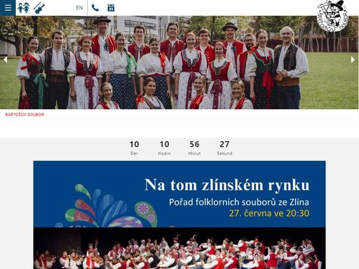 bartošův soubor byl založen v roce 1952 při osvětové besedě ve zlíně skupinou mladých lidí, kteří měli velké plány a záměry. jejich cílem bylo vrátit kraji umění, které zde bylo před lety živé, ukázat veřejnosti písně, tance a zvyky na zlínsku.
