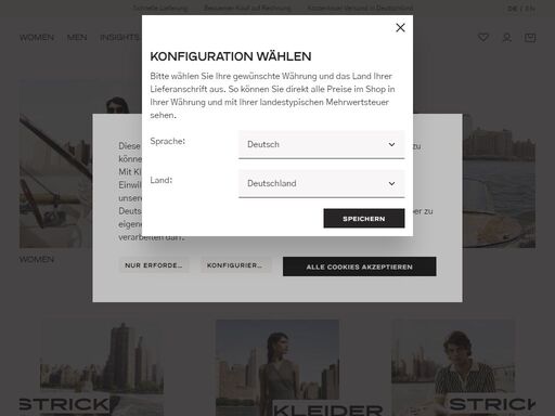 die größte cinque auswahl für damen und herren online bequem von zu hause aus bestellen  ?lieferung in 1-3 tagen (de) ?kostenloser versand  ?klarna rechnungskauf