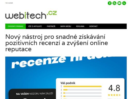 novinky na internetu, online podnikání a affiliate. rady a tipy, užitečné online aplikace a nové startupy.