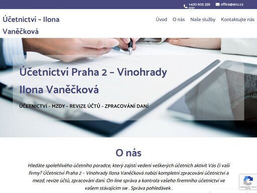 nabízíme kompletní zpracování účetnictví praha 2, mzdy, revize účtů, zpracování daní a další účetní služby.