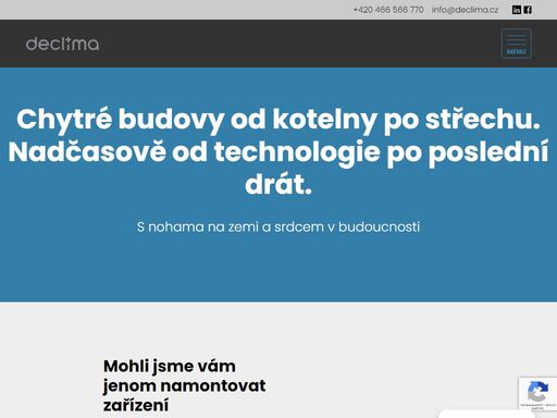 z každé budovy uděláme chytrou! měříme a řídíme spotřebu energie, propojujeme technologie a šetříme náklady. domluvte si konzultaci.
