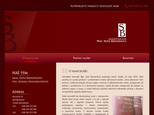 www.bernardova.com<