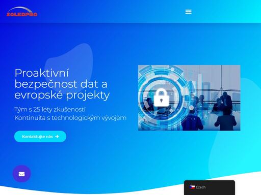 proaktivní bezpečnost dat a evropské projekty tým s 25 lety zkušenostíkontinuita s technologickým vývojem kontaktujte nás novinky služby v it profesionální služby v oblasti informačních technologií služby informační bezpečnosti: proaktivní bezpečnostní řešení, antivirus na dns překladu, zálohování a dostupnost dat, bezpečnost serverů, stanic, mobilních zařízení. číst více evropské projekty profesionální služby při žádostech o dotace […]
