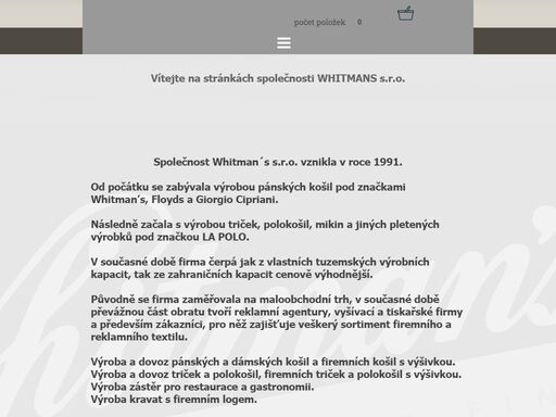 hledáte košile nebo trička pro vaši firmu? dodáváme košile s výšivkou, kravaty, pracovní trička a polokošile s výšivkou nebo potiskem. výroba zástěr.