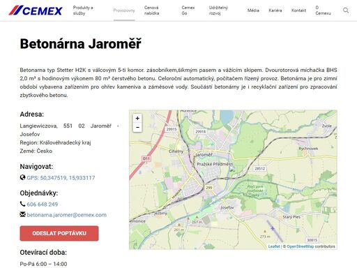  betonárna jaroměř 


                 

                 
                     
                      ...