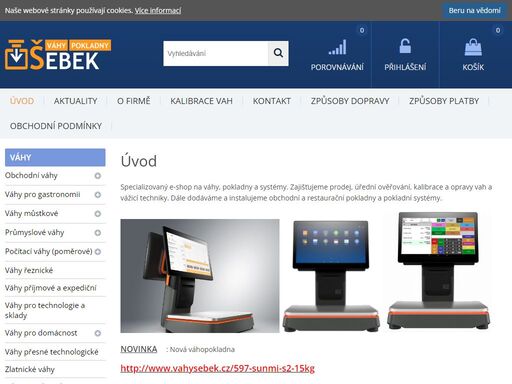 obchodní a průmyslové váhy, pokladny a pokladní systémy pro hradec králové, pardubice a okolí a to včetně servisu, oprav, cejchování a kalibrací.