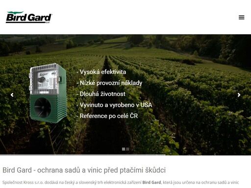 bridgard - účinné výrobky pro plašení ptactva. nabídka kvalitních produktů, které vám pomohou ochránit vaši budovu, pole a zahradu.