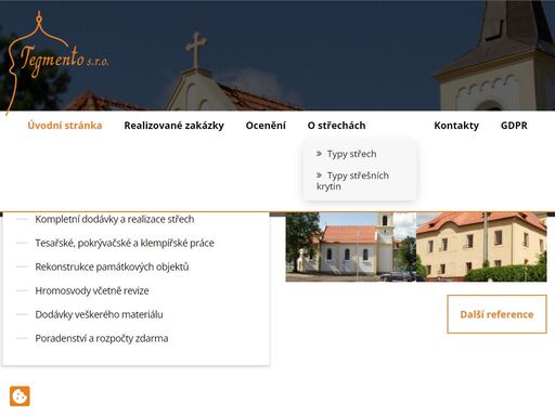 zákazníkům zajišťujeme kompletní dodávku materiálů a veškeré montážní práce, které souvisí s celkovou realizací střech.