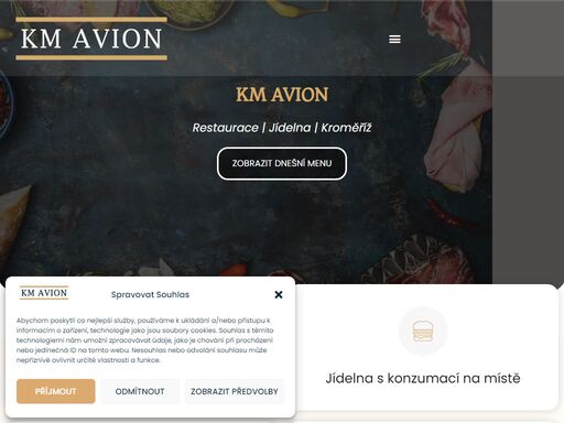 jídelna s kapacitou 75 míst. naleznete u nás velký výběr každodenního menu 10 + 8 jídel ze stálé nabídky tradičních českých jídel. ceny se pohybují od 100,- za menu a 115,- za stálou nabídku. po domluvě zajištění cateringu pro vaši oslavu či firemní akci.