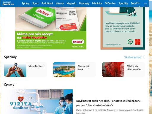 novinky a zprávy z kolína a okolí. nejdůležitější informace a události z jednotlivých obcí, dění v politice, kultuře, sportu i v běžném životě.