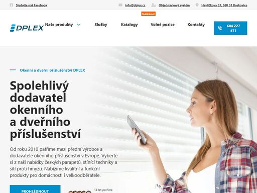 od roku 2010 patříme mezi přední výrobce a dodavatele okenního příslušenství v evropě. vyberte si z naší nabídky parapetů, stínící techniky a sítí proti hmyzu.