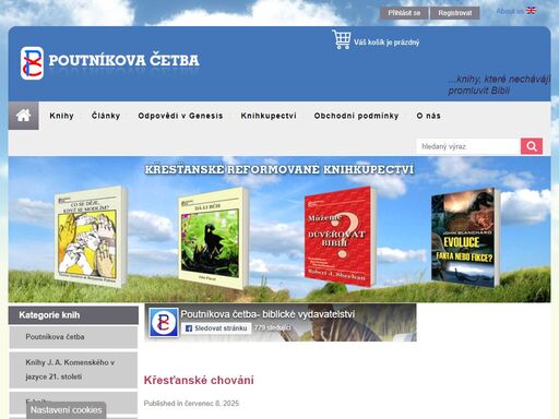 křesťanské reformované knihkupectví - eshop