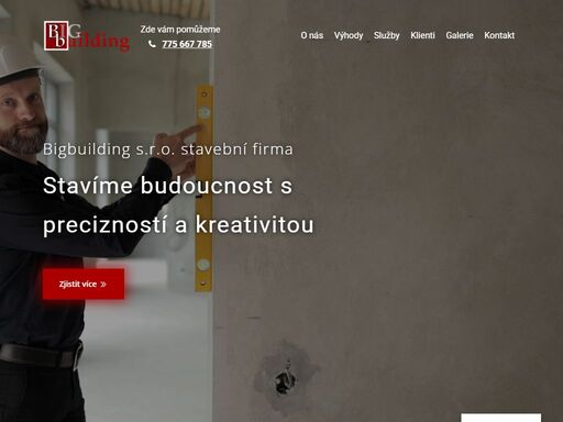 stavíme budoucnost s precizností a kreativitou