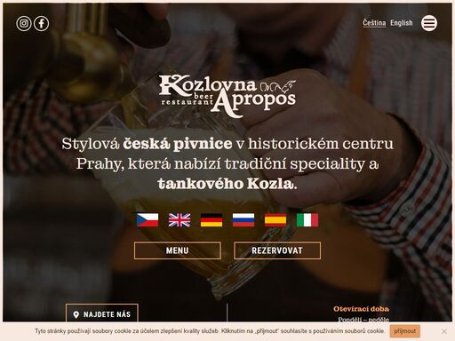 www.kozlovna-apropos.cz