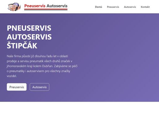 profesionální pneuservis a autoservis v dubňanech. výměna pneumatik, vyvažování kol, opravy vozidel všech značek. jaroslav štipčák - více než 15 let zkušeností.