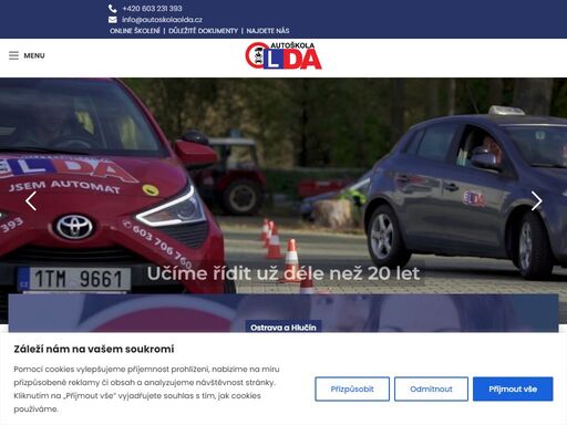 autoškola olda - ostrava, hlučín - akreditované školící a výcvikové středisko | autoškola olda. autoškola olda je kvalitní autoškola s akreditovaným školícím a výcvikovým střediskem v ostravě. pobočku máme také v hlučíně.