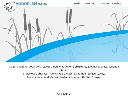 vodohospodářské stavby -	poradenství, příprava staveb, projektování, projednání, inženýrská činnost, realizace staveb