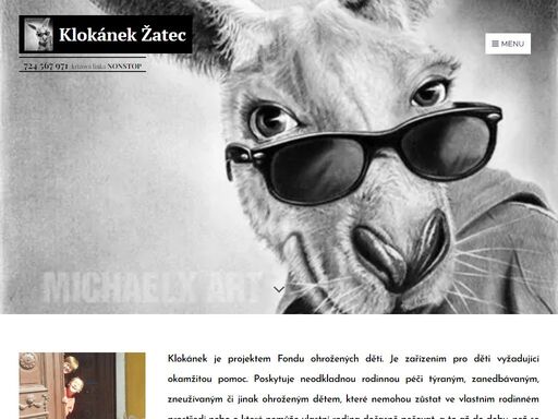 klokánek je projektem fondu ohrožených dětí. je zařízením pro děti vyžadující okamžitou pomoc. poskytuje neodkladnou rodinnou péči týraným, zanedbávaným, zneužívaným či jinak ohroženým dětem, které nemohou zůstat ve vlastním rodinném prostředí nebo o které nemůže vlastní rodina dočasně pečovat, a to až do doby, než se mohou vrátit domů nebo než je...