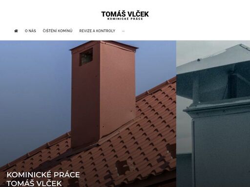 kominictví vlček - bílov - čištění kouřovodů, návrhy, opravy a realizace kouřovodů, měření emisí, opravy komínů